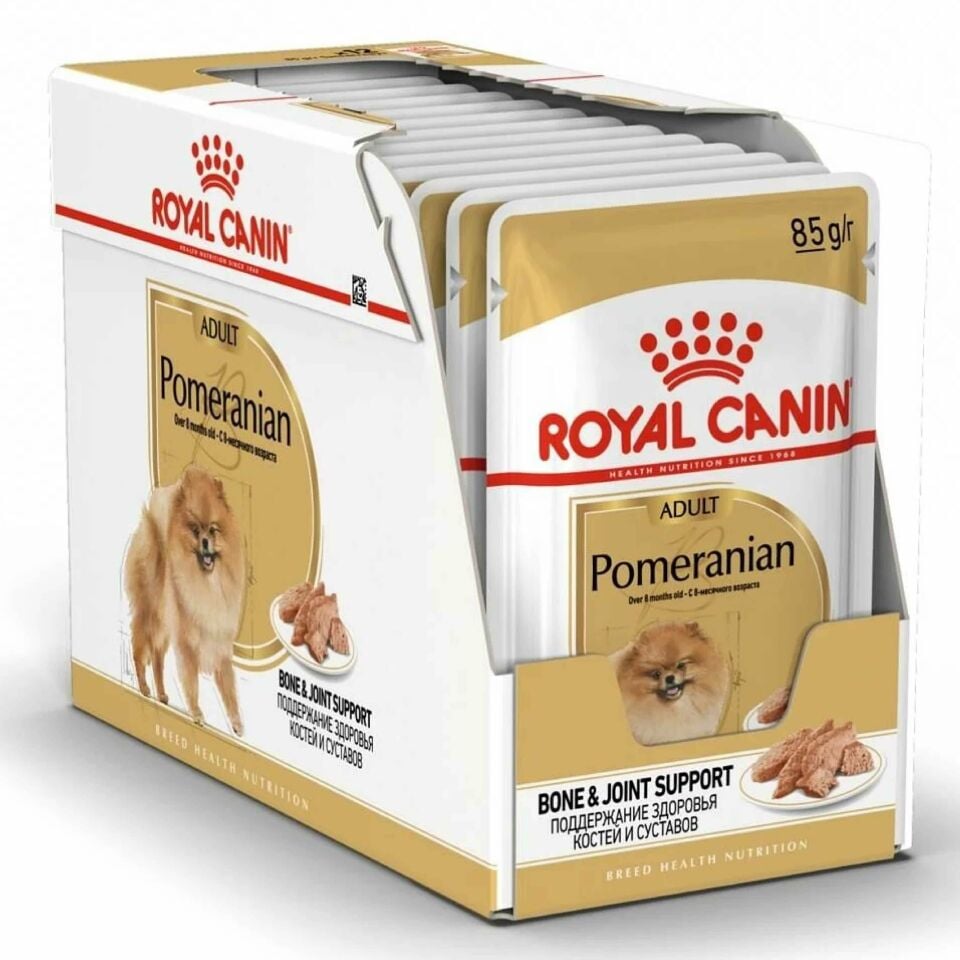 Royal Canin Yetişkin Köpek Pomeranian Yaş Maması 12x85gr