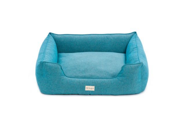 Pet Comfort Alpha Mirandus Turkuaz Kedi ve Köpek Yatağı
