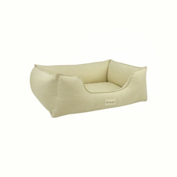 Pet Comfort Alpha Zeugma Açık Sarı Kedi ve Köpek Yatağı