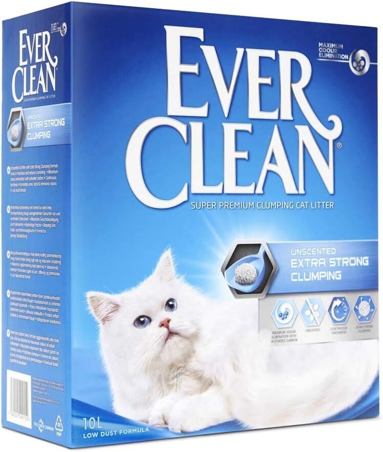 Ever Clean Extra Strength Ekstra Güçlü Kokusuz Topaklanan Kedi Kumu 10 lt