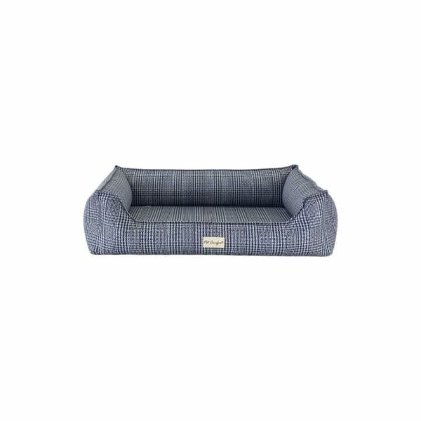 Pet Comfort Delta Varius Mavi Kareli Kedi ve Köpek Yatağı