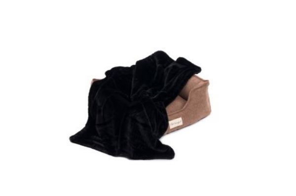 Pet Comfort Lodix Mira Siyah Kedi Ve Köpek Battaniyesi M 70x100 cm