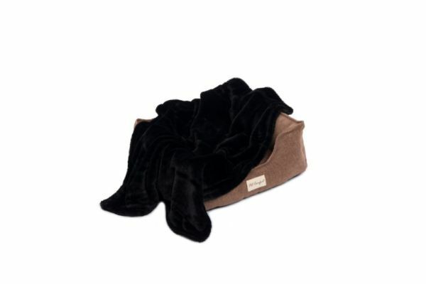 Pet Comfort Lodix Mira Siyah Kedi Ve Köpek Battaniyesi L 100x150 cm