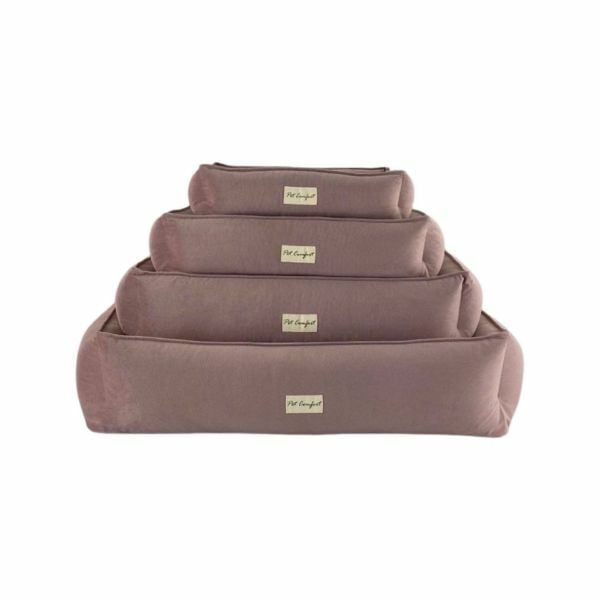 Pet Comfort Golf Neva Toz Pembe Kedi ve Köpek Yatağı