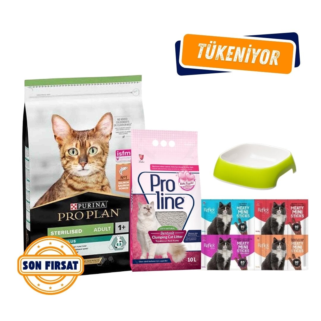 Pro Plan Somonlu Kısırlaştırılmış Yetişkin Kedi Maması 10 Kg