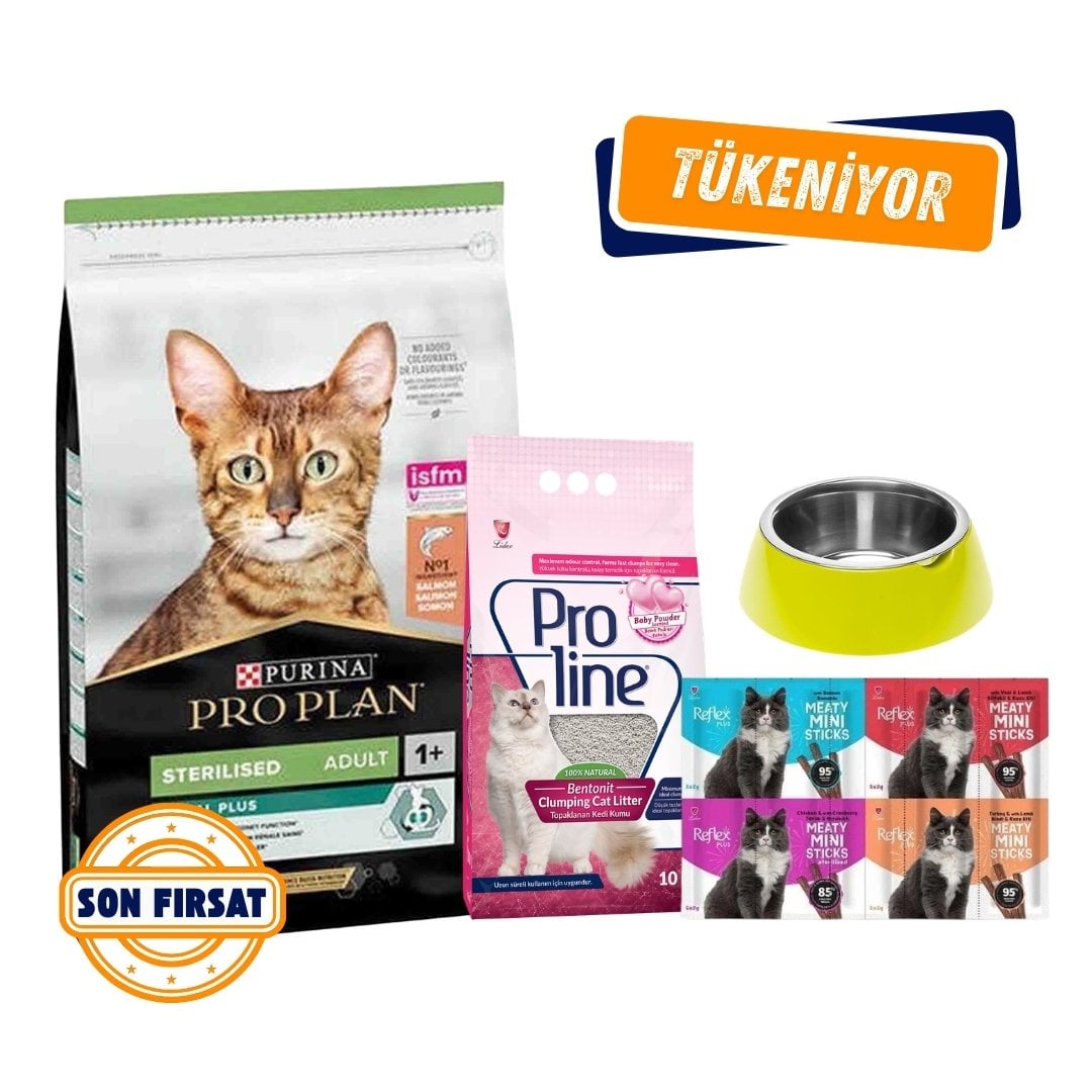Pro Plan Somonlu Kısırlaştırılmış Yetişkin Kedi Maması 10 Kg