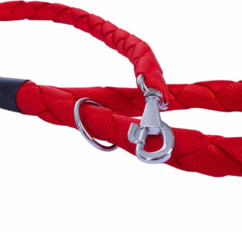 DOGGİE ÖRGÜLÜ DOKUMA GEZDİRME KIRMIZI 3X100CM