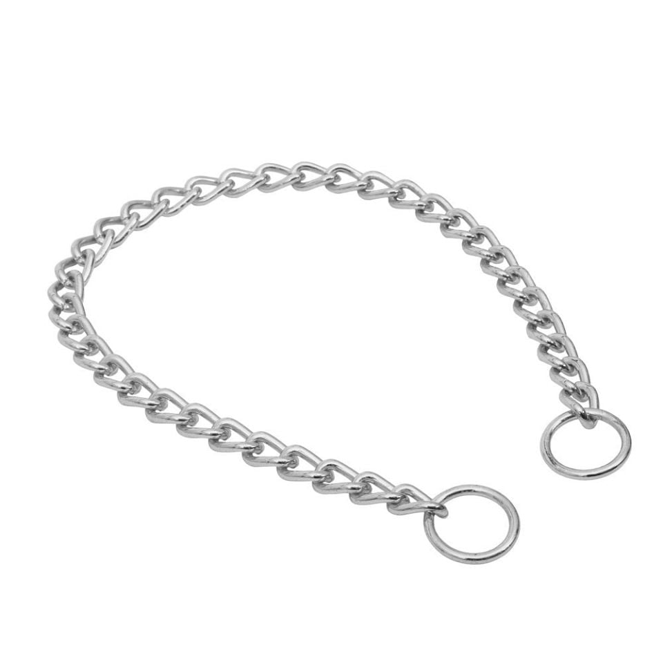 DOGGİE BOĞMALI ZİNCİR TASMA KROMKAPLAMA 3,5X40-50CM