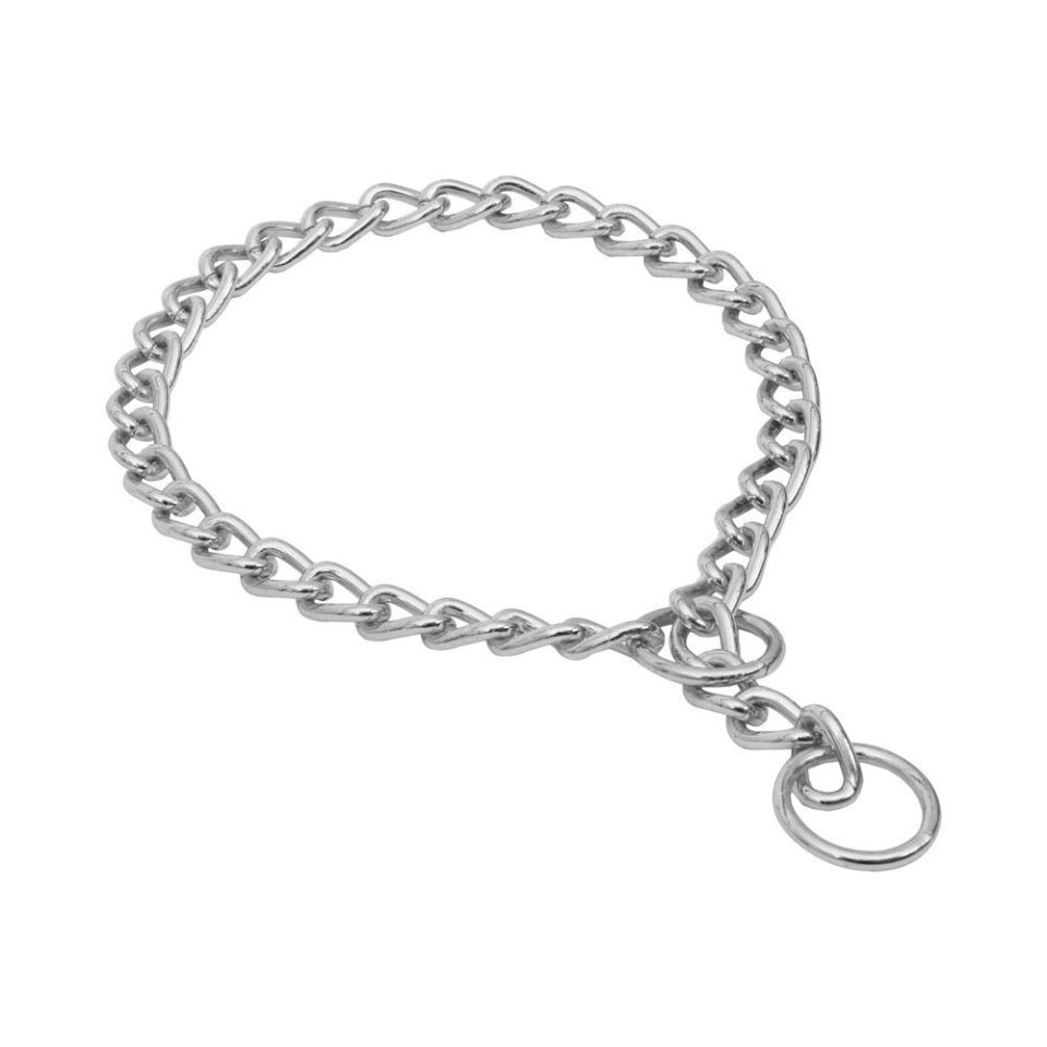 DOGGİE BOĞMALI ZİNCİR TASMA KROMKAPLAMA 3,5X40-50CM