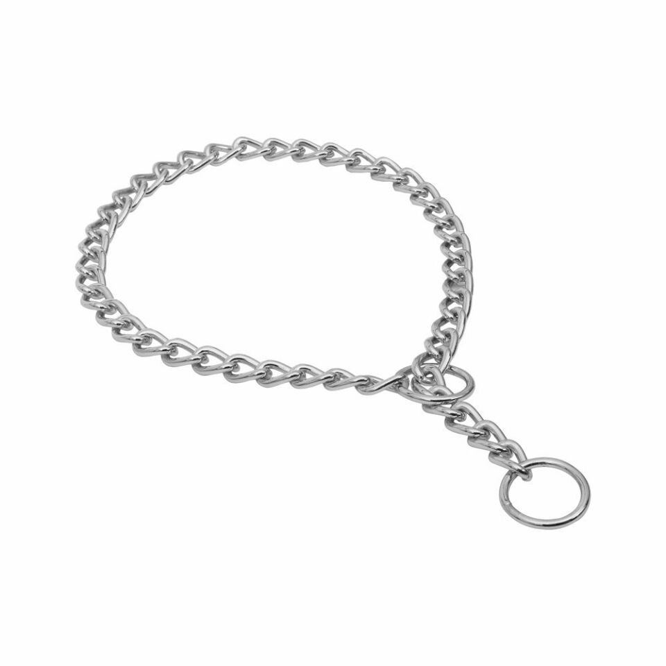 DOGGİE BOĞMALI ZİNCİR TASMA KROMKAPLAMA 3,5X50-60CM