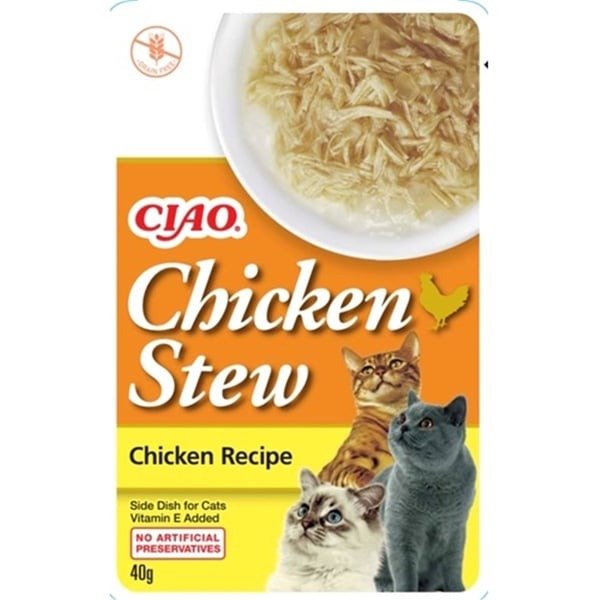 CIAO Stew Tavuklu Tahılsız Kedi Konservesi 40gr