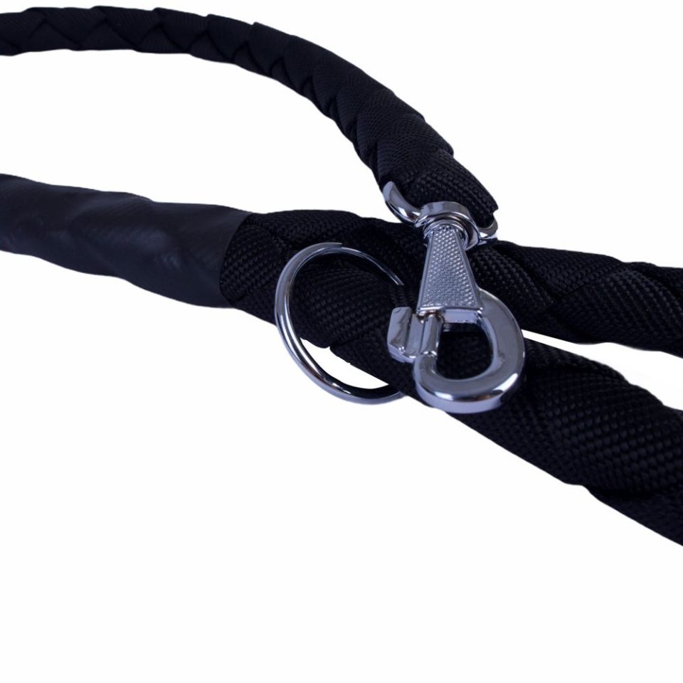 DOGGİE ÖRGÜLÜ DOKUMA GEZDİRME SİYAH 3X100CM