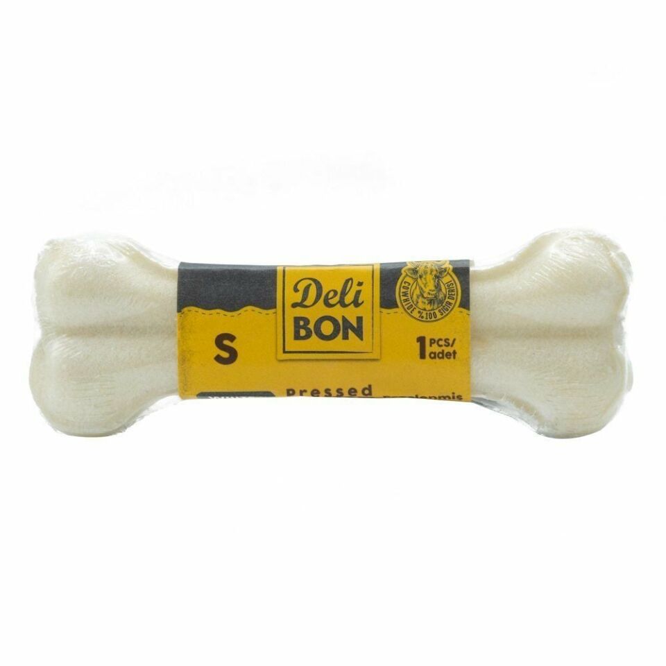 DELİBON DERİ PRES KEMİK 12CM S BOY 1Lİ VAKUM BEYAZ 12CMX1AD.
