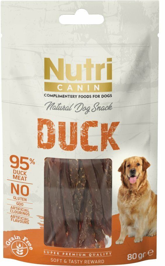 Nutri %95 Ördekli Köpek Ödülü 80 Gr