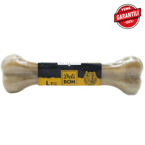 DELİBON DERİ PRES KEMİK 22CM L BOY 1Lİ VAKUM NATUREL 22CMX1AD.
