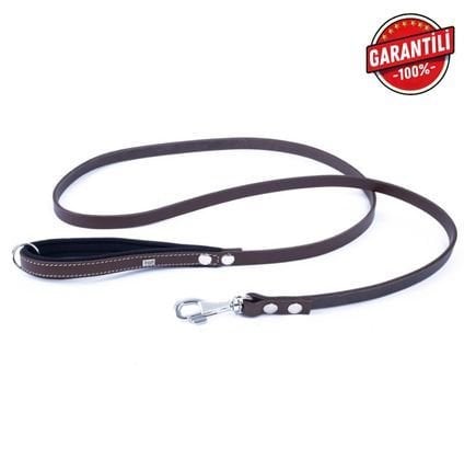 DOGGİE KONFOR DERİ GEZDİRME KAHVE 1,5X160CM
