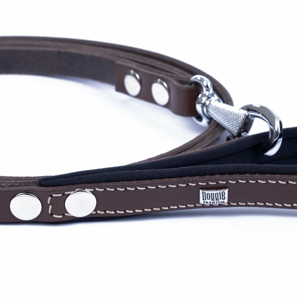 DOGGİE KONFOR DERİ GEZDİRME KAHVE 1,5X160CM