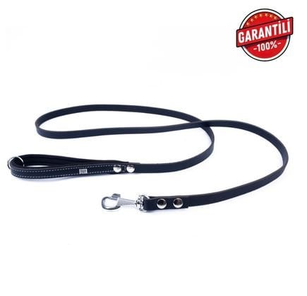 DOGGİE KONFOR DERİ GEZDİRME SİYAH 1,5X160CM