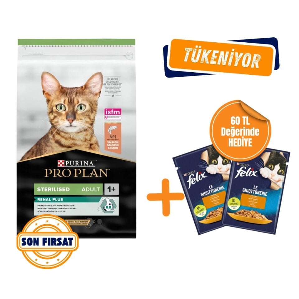Pro Plan Somonlu Kısırlaştırılmış Yetişkin Kedi Maması 10 Kg