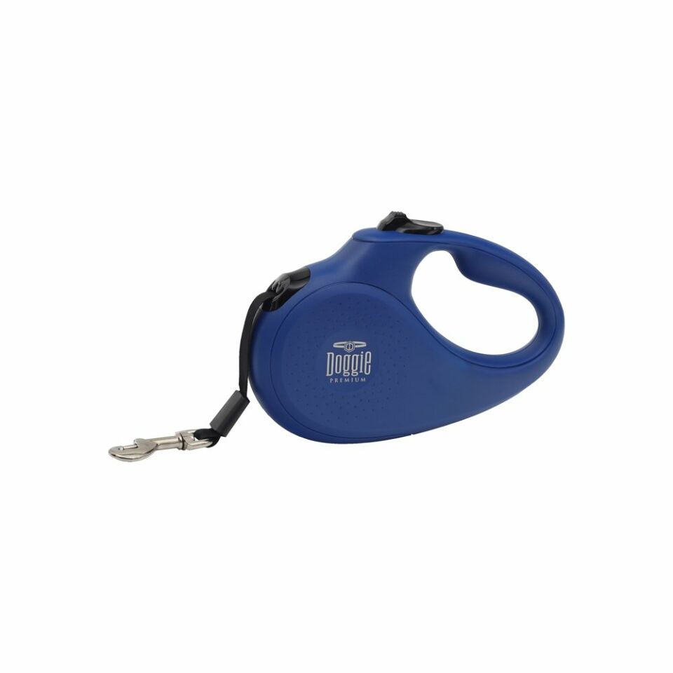 DOGGİE OTOMATİK UZATMA TASMASI MASTER SERİ ROYALMAVİ 25KG/5MT