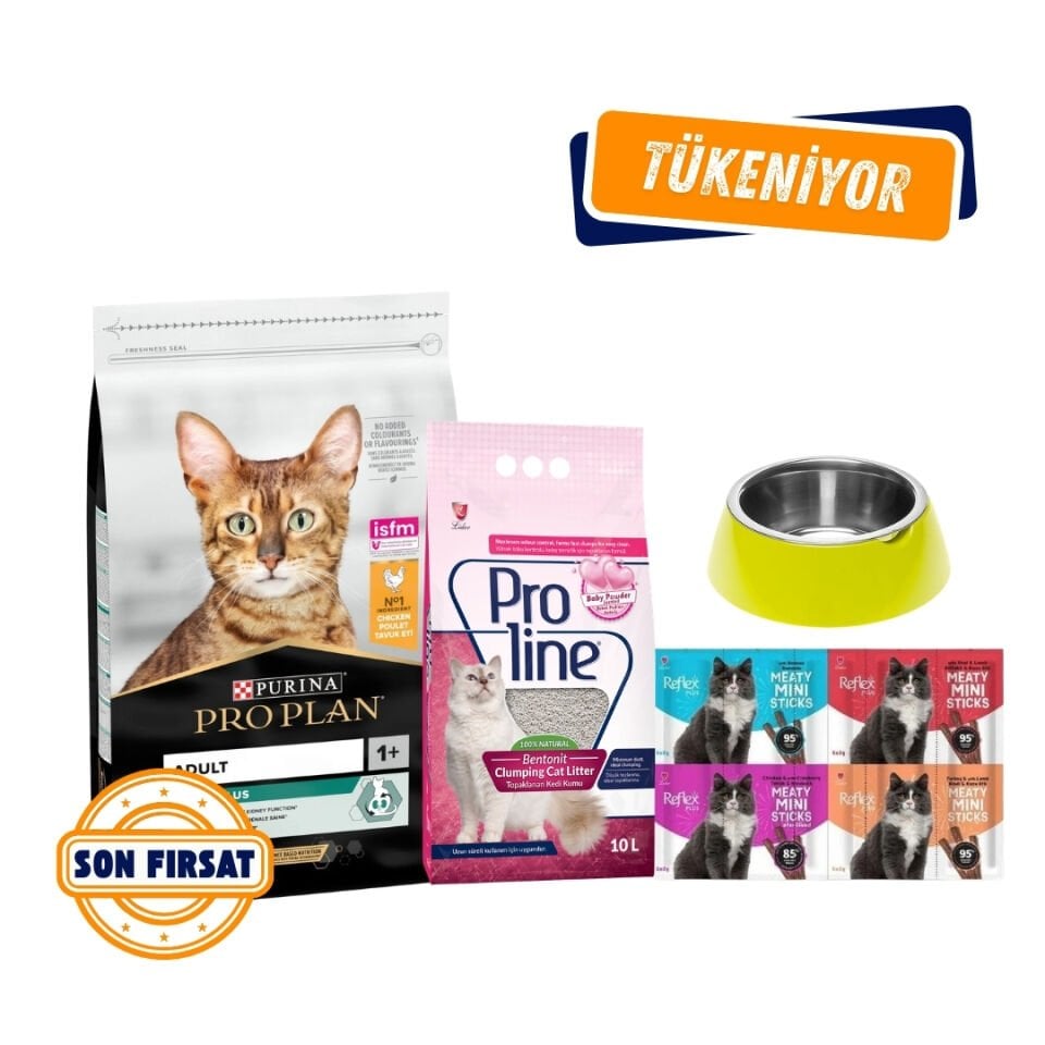 Pro Plan Renal Plus Adult Tavuklu Yetişkin Kedi Maması 10 Kg
