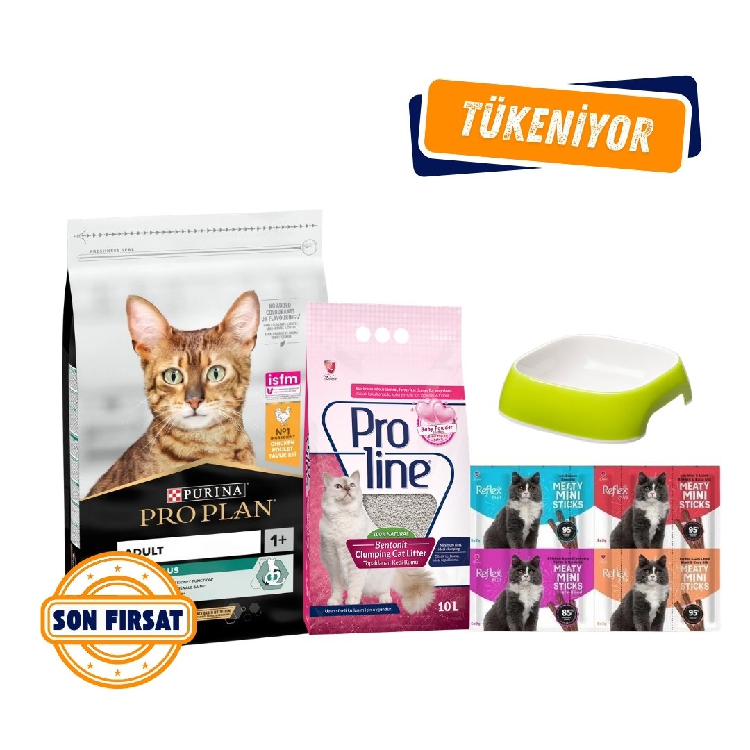 Pro Plan Renal Plus Adult Tavuklu Yetişkin Kedi Maması 10 Kg