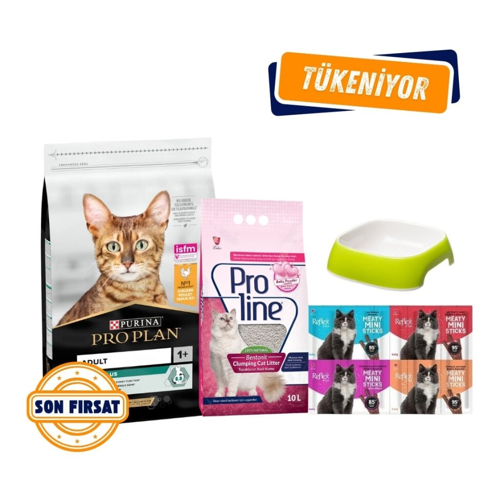 Pro Plan Renal Plus Adult Tavuklu Yetişkin Kedi Maması 10 Kg