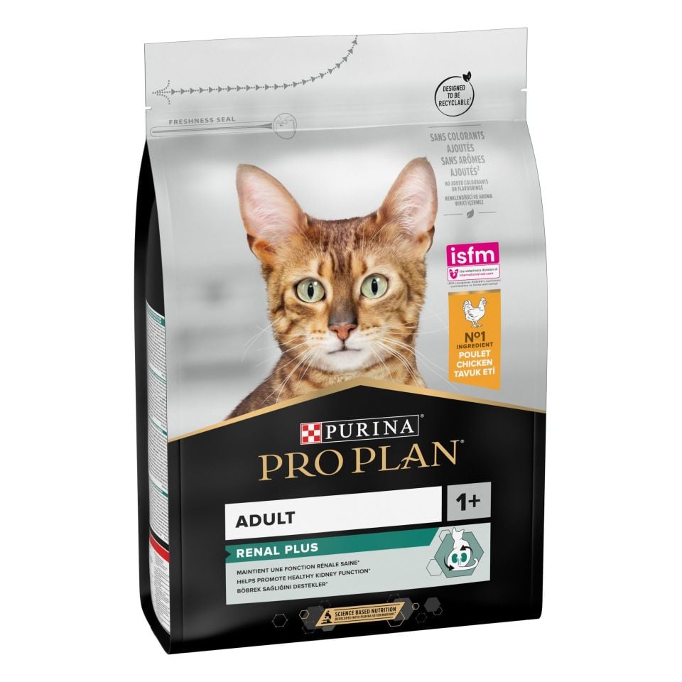 Pro Plan Renal Plus Adult Tavuklu Yetişkin Kedi Maması 10 Kg