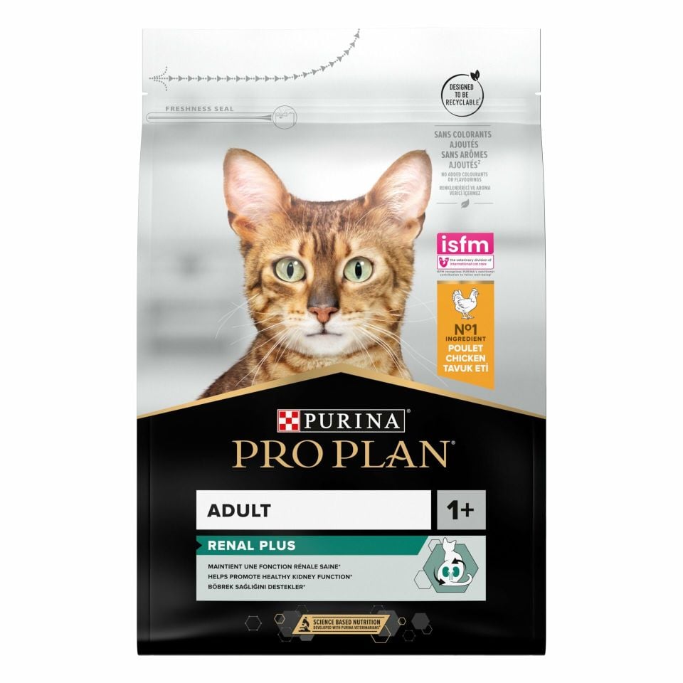 Pro Plan Renal Plus Adult Tavuklu Yetişkin Kedi Maması 10 Kg