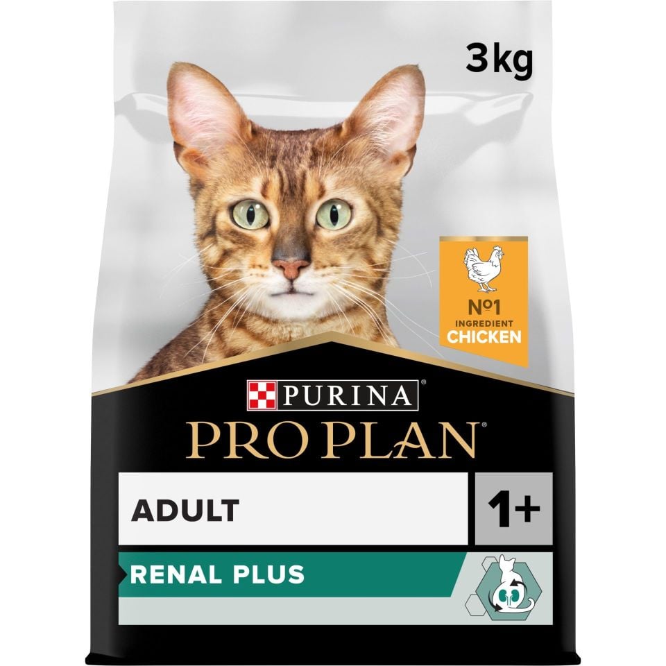 Pro Plan Renal Plus Adult Tavuklu Yetişkin Kedi Maması 10 Kg