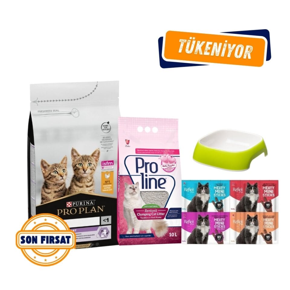 Pro Plan Kitten Tavuklu Yavru Kedi Maması 10 Kg