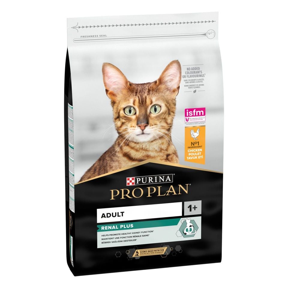 Pro Plan Renal Plus Adult Tavuklu Yetişkin Kedi Maması 10Kg
