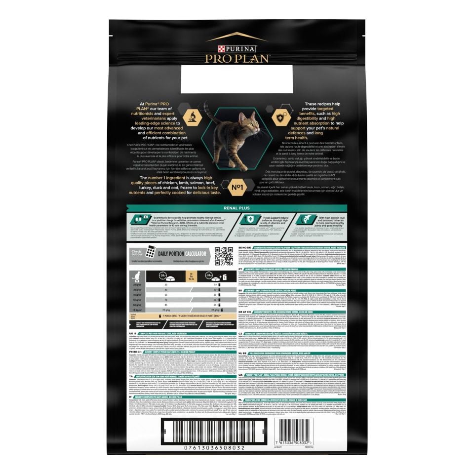 Pro Plan Renal Plus Adult Tavuklu Yetişkin Kedi Maması 10Kg