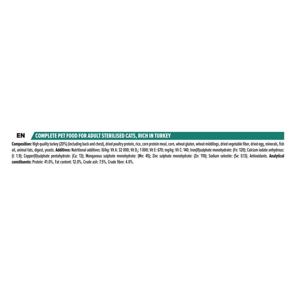 Pro Plan Renal Plus Sterilised Hindili Kısırlaştırılmış Kedi Maması 10 kg