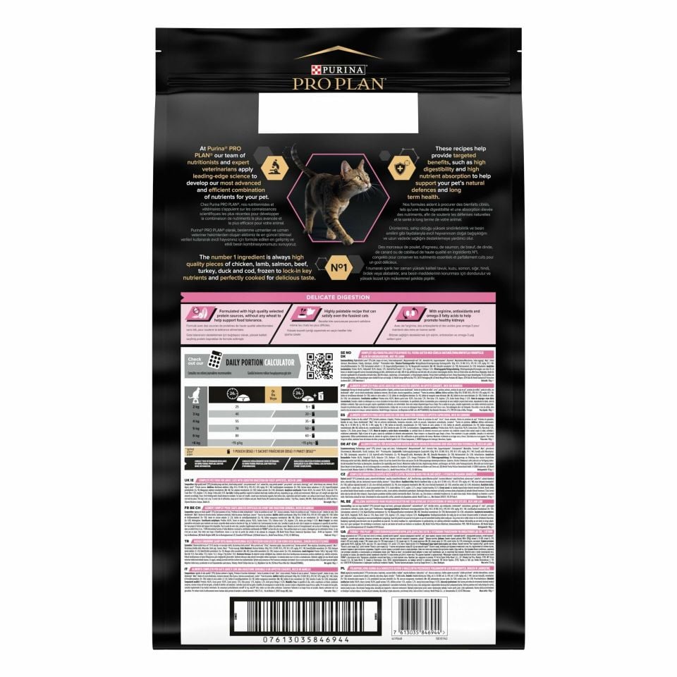 Pro Plan Adult Delicate Kuzulu Yetişkin Kedi Maması 10 Kg