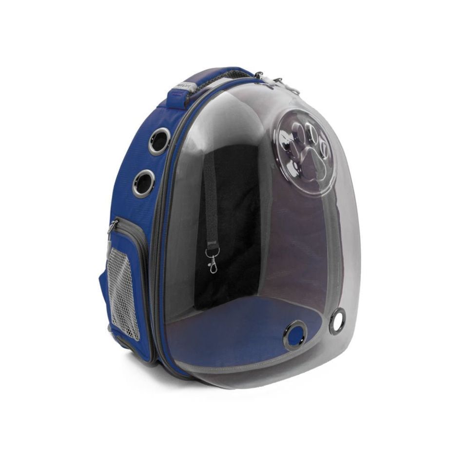 Doggie&Cattie Yeni Şeffaf Taşıma Sırt Çantası lacivert