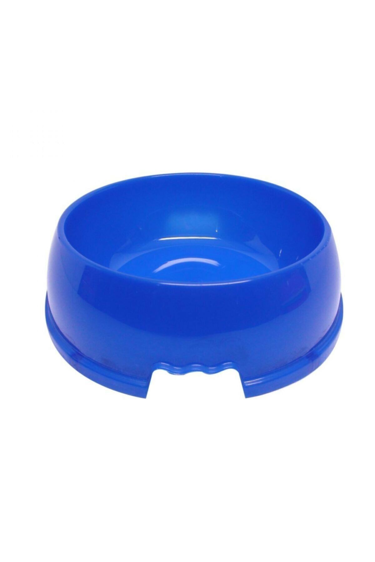 Pet Style Orta Boy Plastik Mama ve Su Kabı 1,75 Lt Mavi