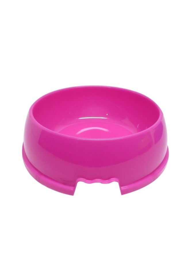 Pet Style Orta Boy Plastik Mama ve Su Kabı 1,75 Lt Pembe