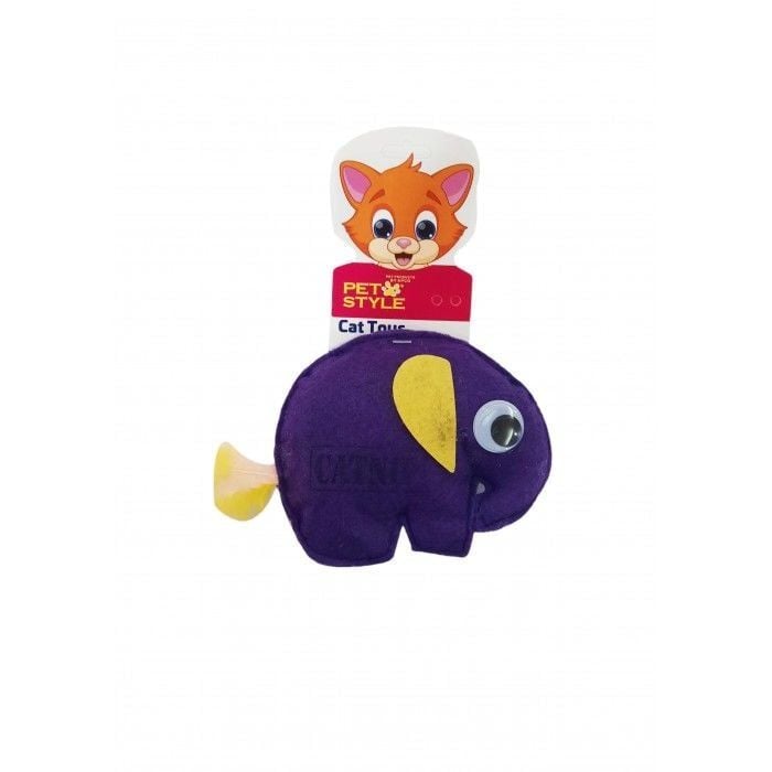 Pet Style Fil Şeklinde Catnipli Kedi Oyuncağı