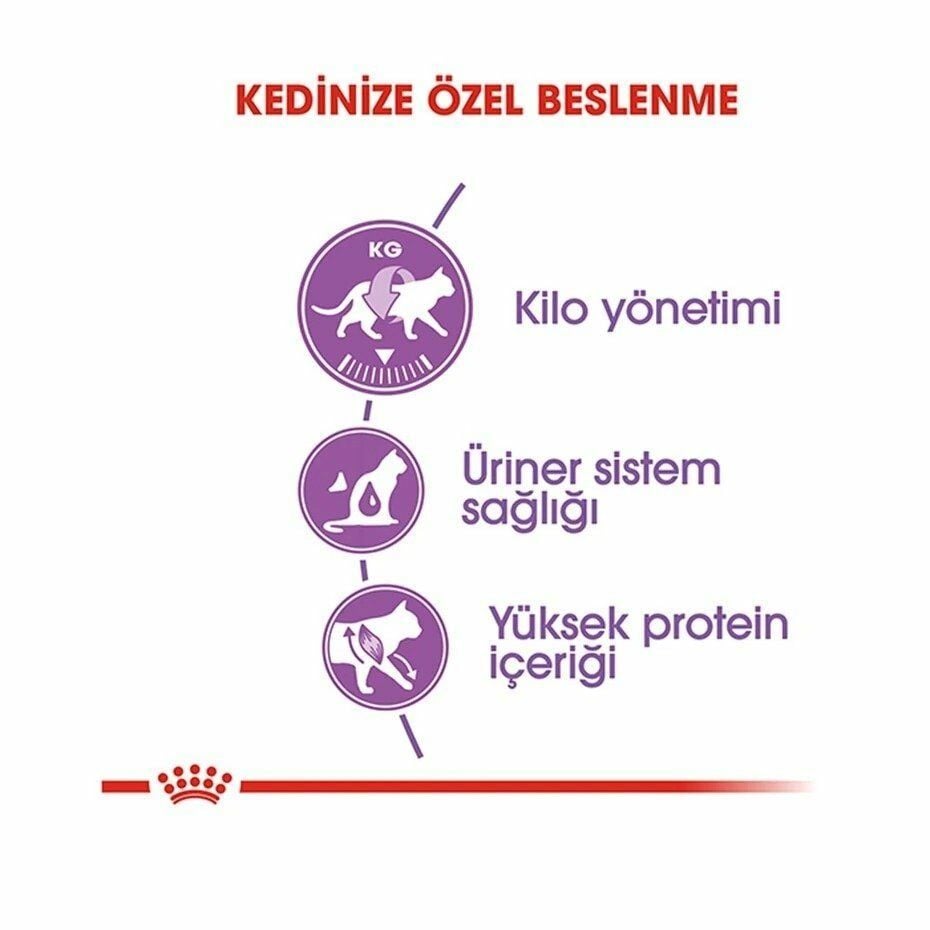 Royal Canin Sterilised 37 Kısırlaştırılmış Yetişkin Kedi Maması 10 Kg