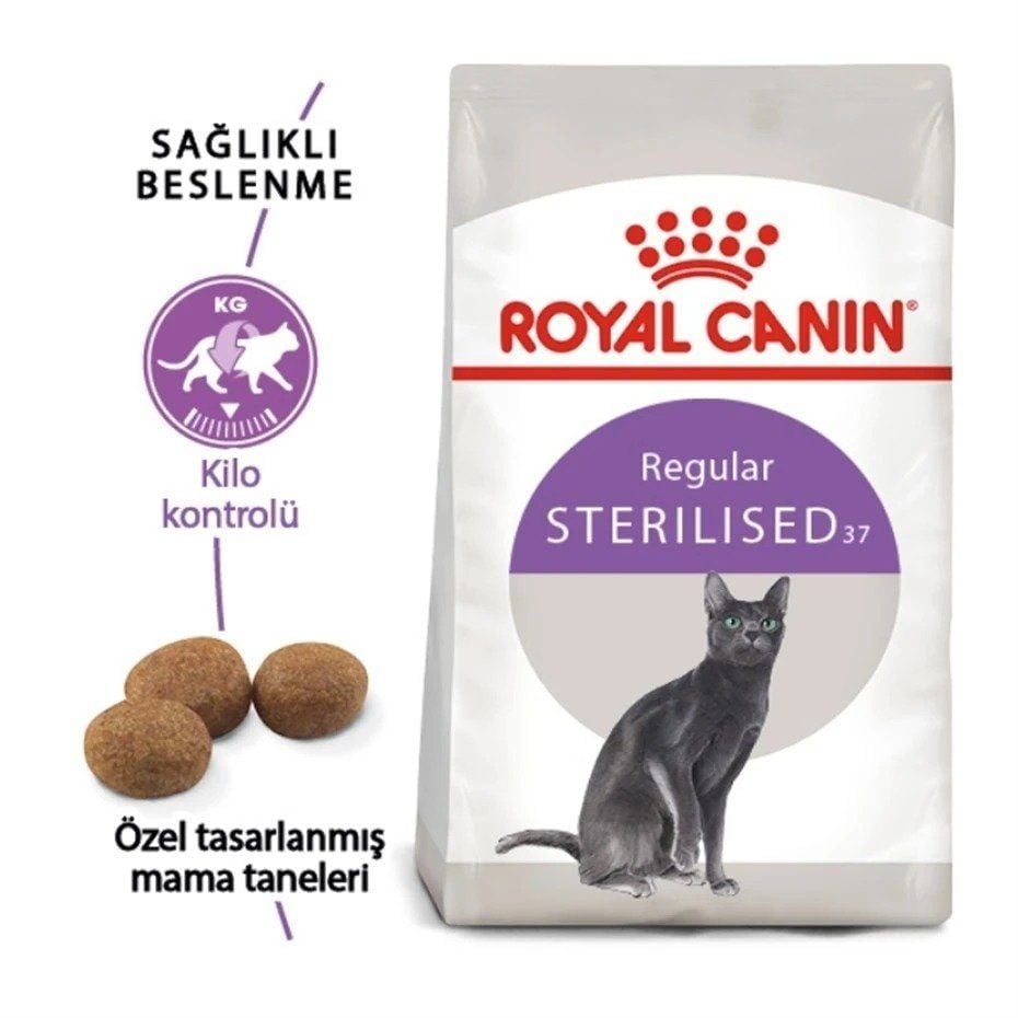 Royal Canin Sterilised 37 Kısırlaştırılmış Yetişkin Kedi Maması 10 Kg