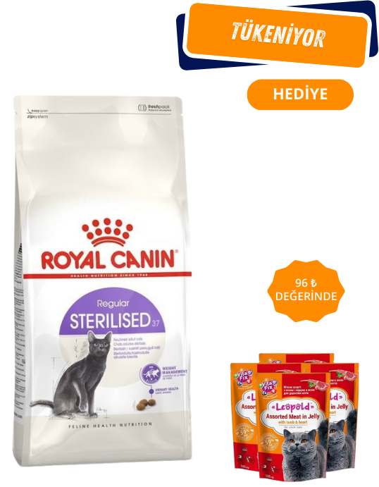 Royal Canin Sterilised 37 Kısırlaştırılmış Yetişkin Kedi Maması 10 Kg