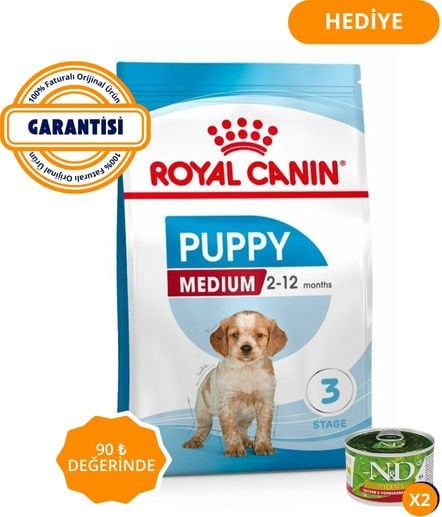 Royal Canin Medium Junior Orta Irk Yavru Köpek Maması 15 Kg