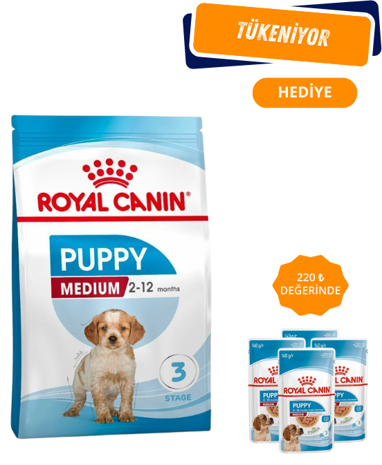 Royal Canin Medium Junior Orta Irk Yavru Köpek Maması 15 Kg