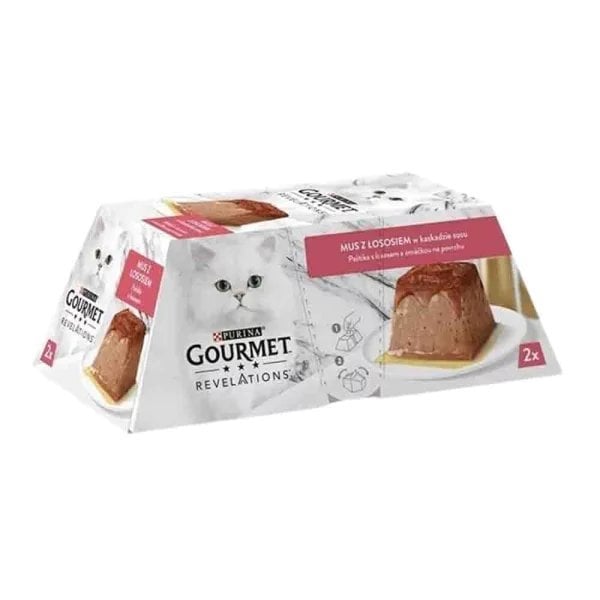 Gourmet Revelations  Somon Balıklı Kedi Konservesi 57gr (2'li)