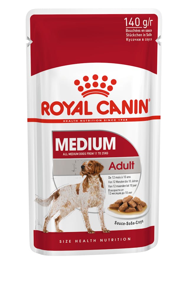 Royal Canin Orta Irk Yetişkin Köpek Yaş Maması 10X140 Gr