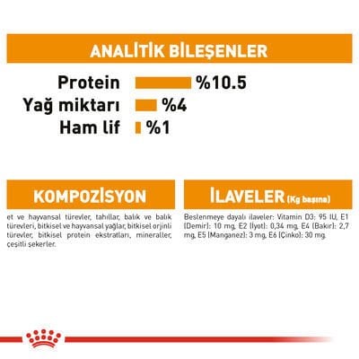 Royal Canin Pouch Jelly Hair Skin Hassas Tüylü Kedi Maması 12X85 Gr
