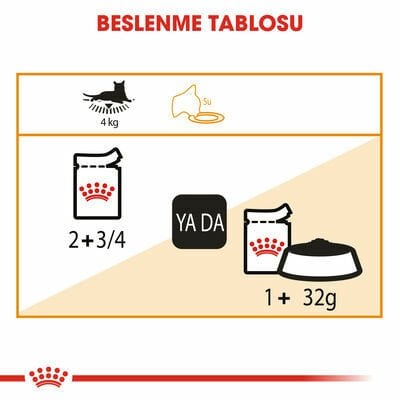 Royal Canin Pouch Jelly Hair Skin Hassas Tüylü Kedi Maması 12X85 Gr