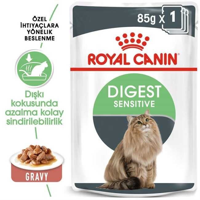 Royal Canin Digest Sensitive Yetişkin Kedi Konservesi 12X85 Gr