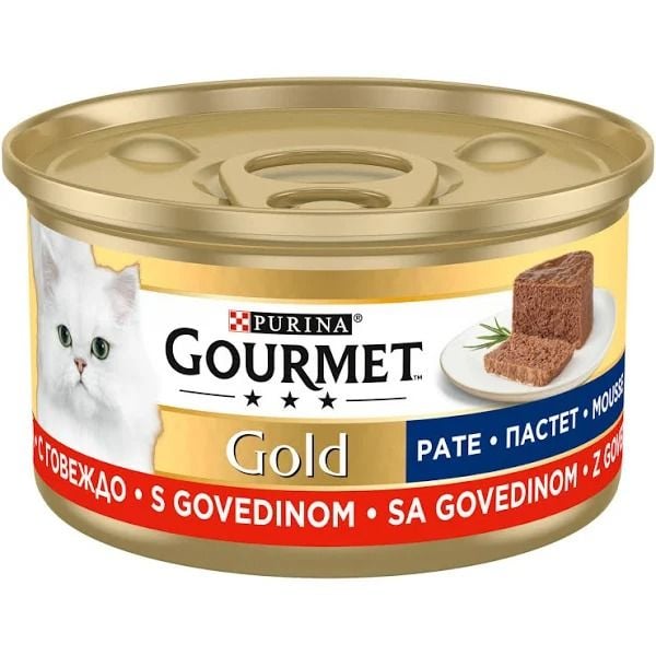 Pro Plan GOURMET GOLD KIYILMIŞ SIĞIR ETLİ 85 gr